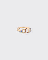 Combination Ring on light color background.