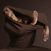product_details::Entwine Ring and Twist Ring on model.