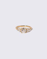 White Diamond Orion Ring on light color background.