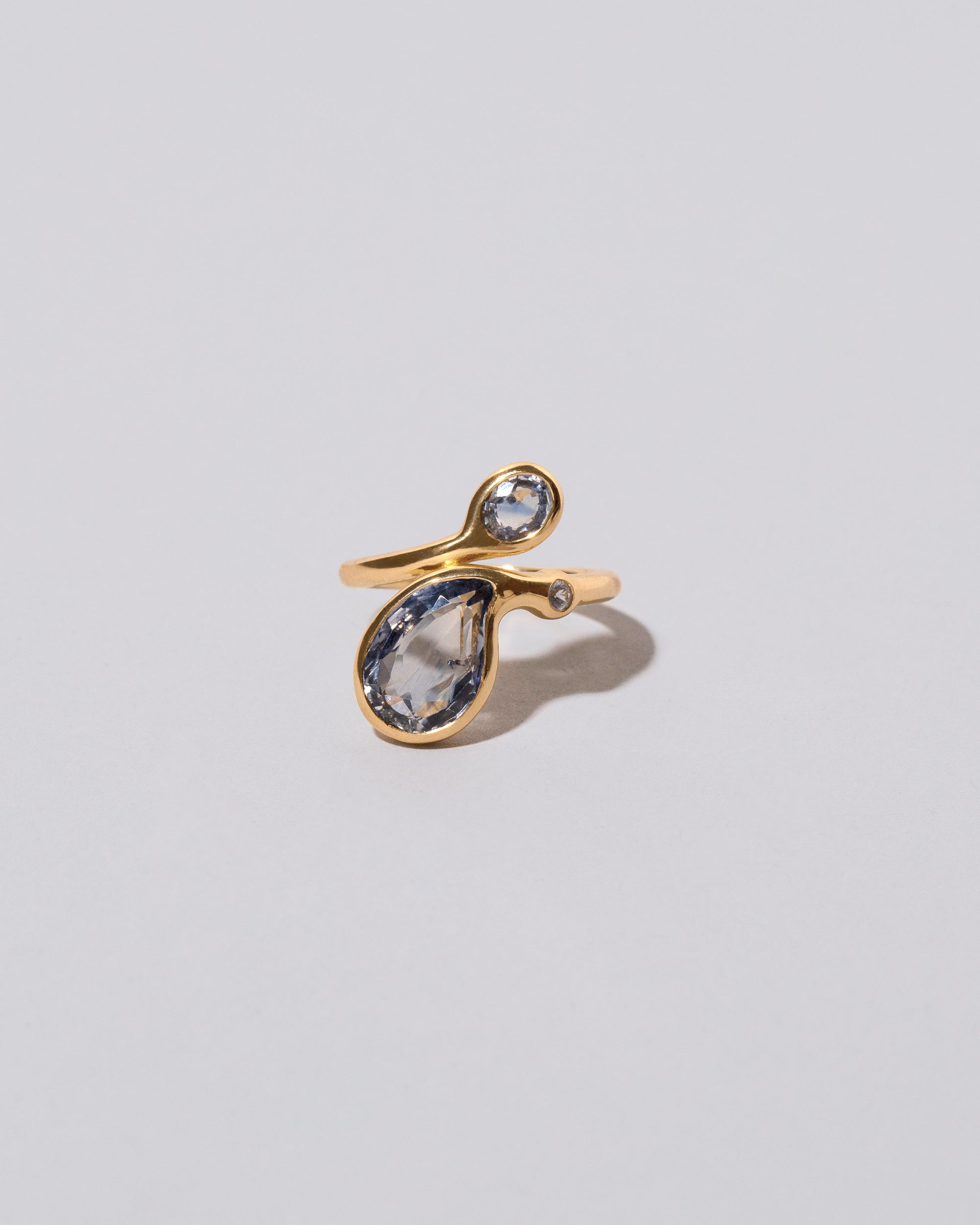 Three Tears Ring on light color background.
