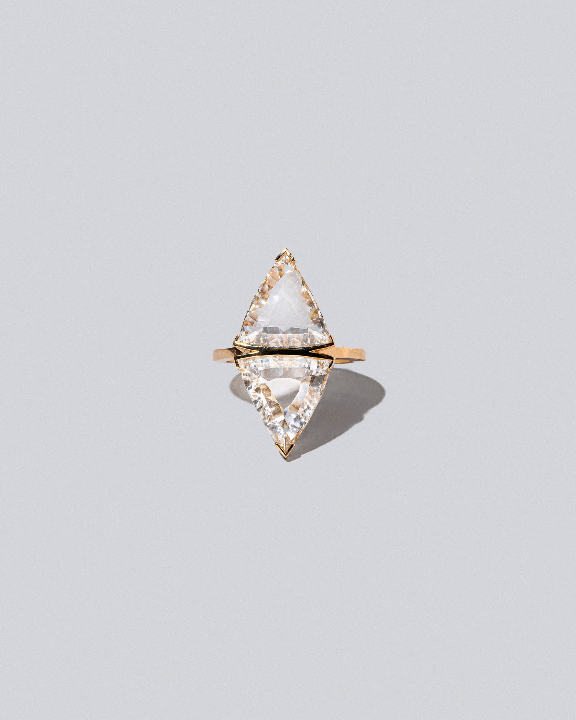 Ballad Ring on light colored background.