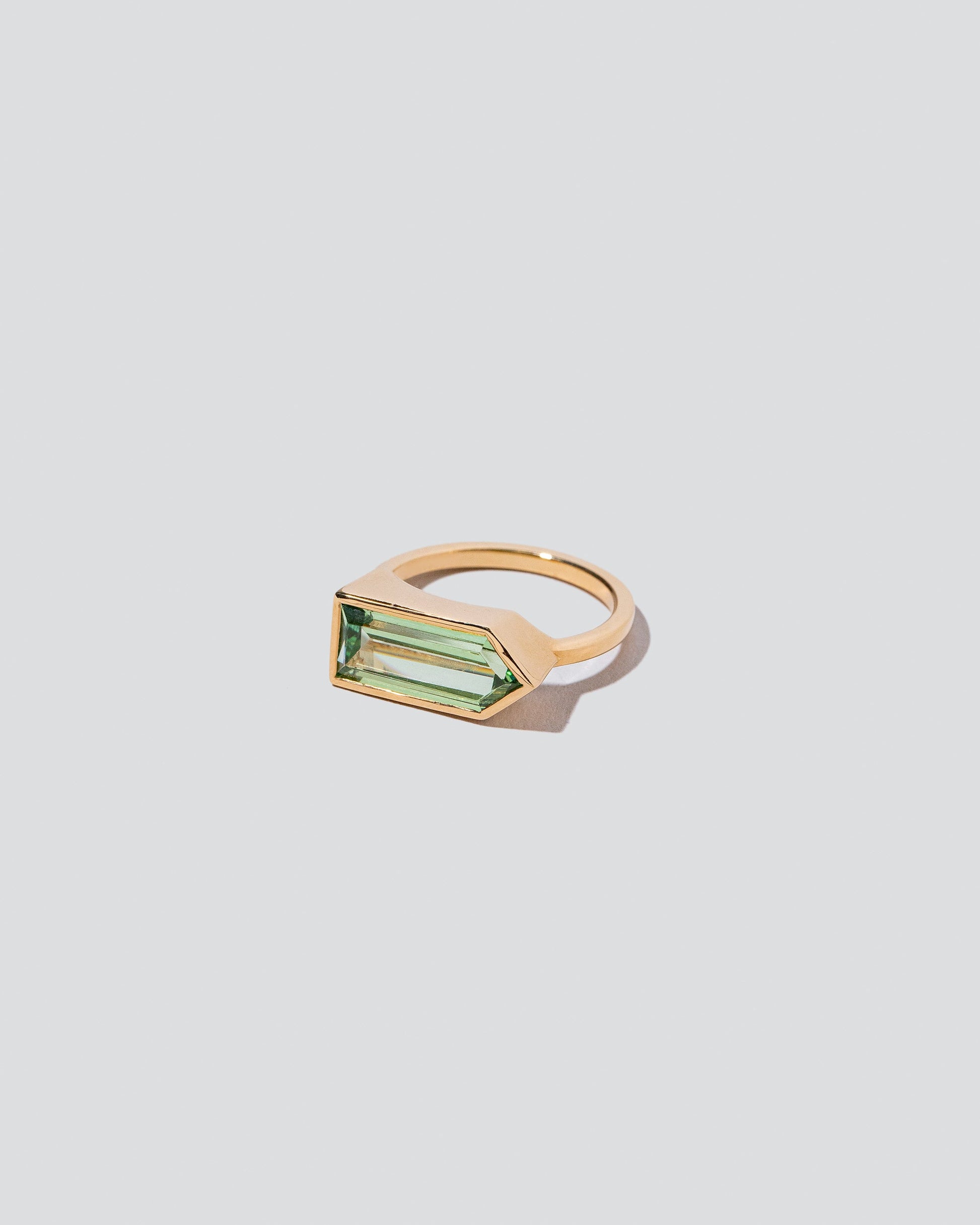 View from the side of the Moray Ring on light color background.