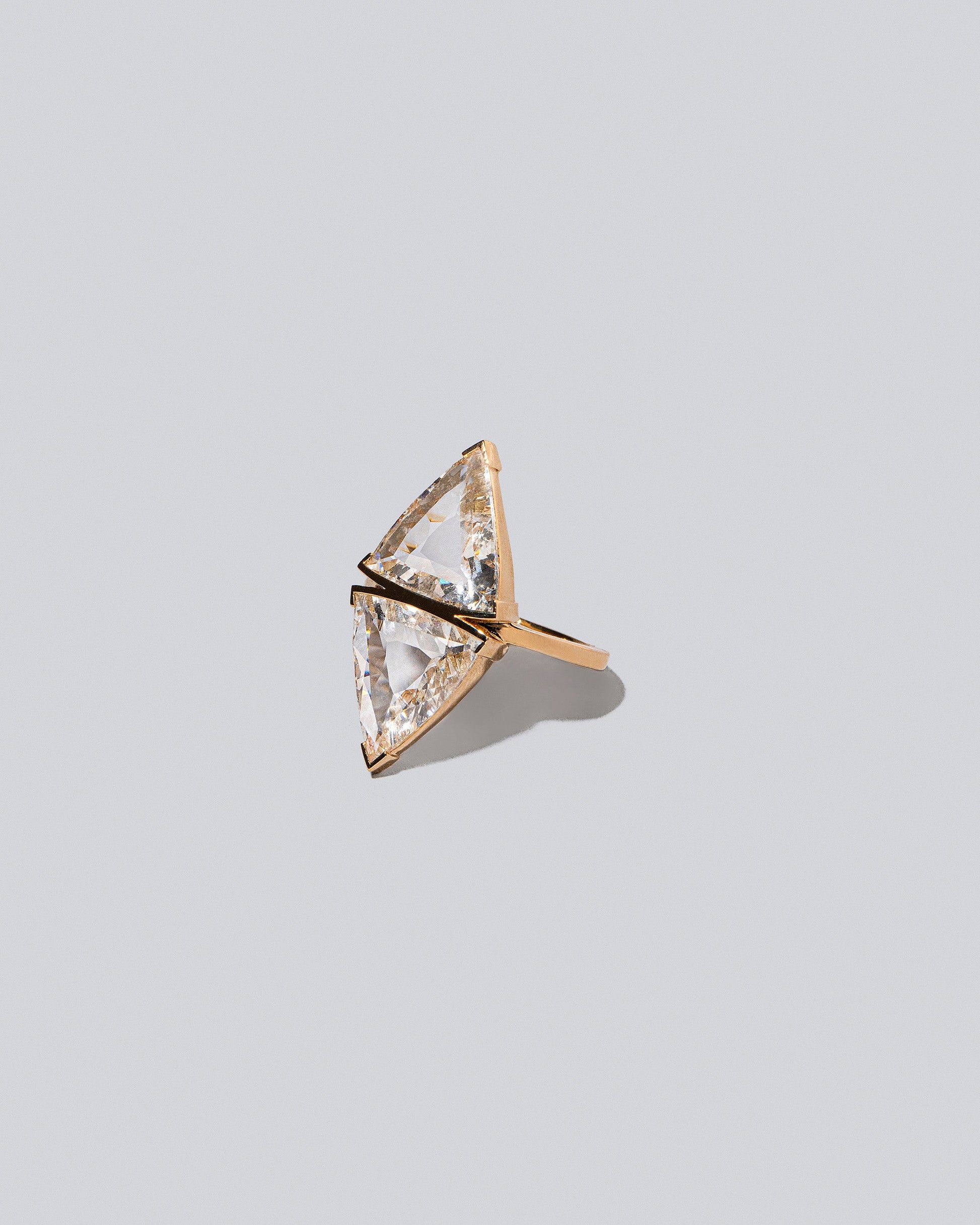 Ballad Ring on light colored background.