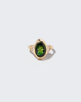  Symbolic Womb Ring on light color background.