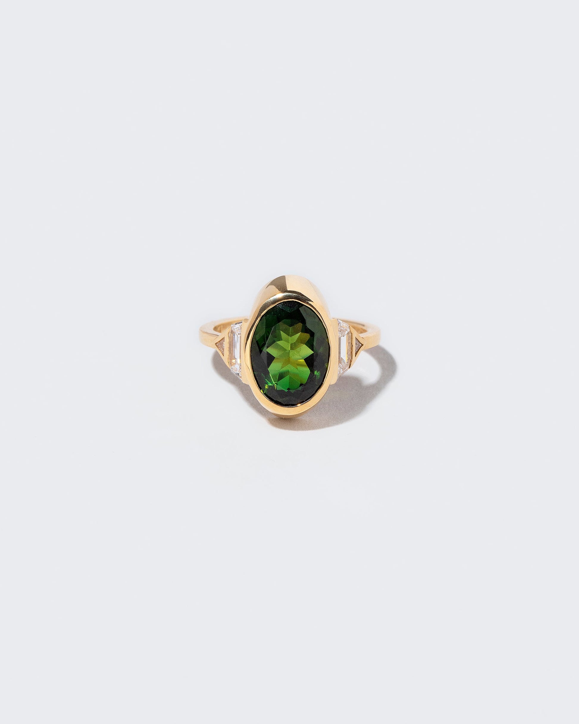  Symbolic Womb Ring on light color background.
