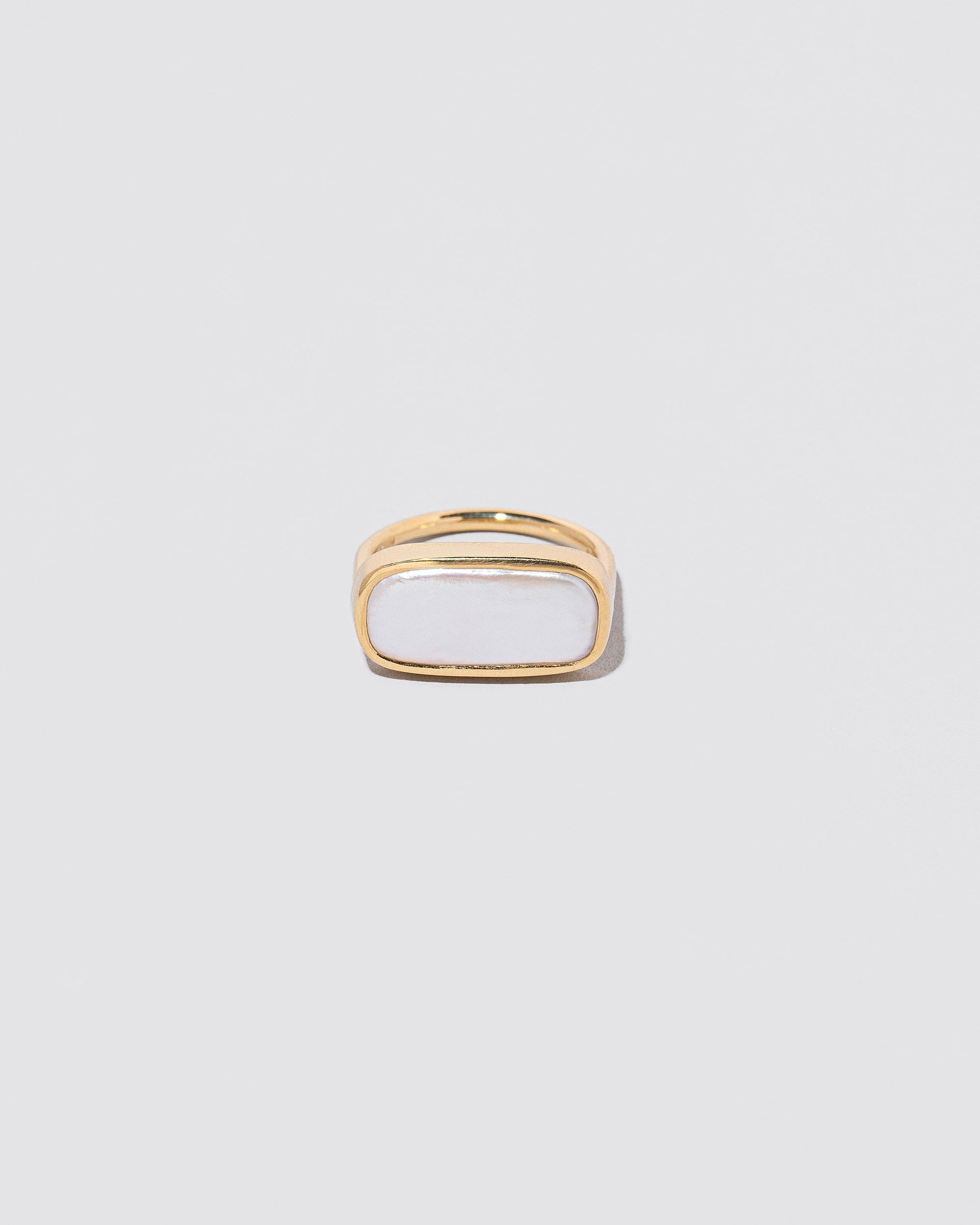 Polyphemus Ring on light color background.