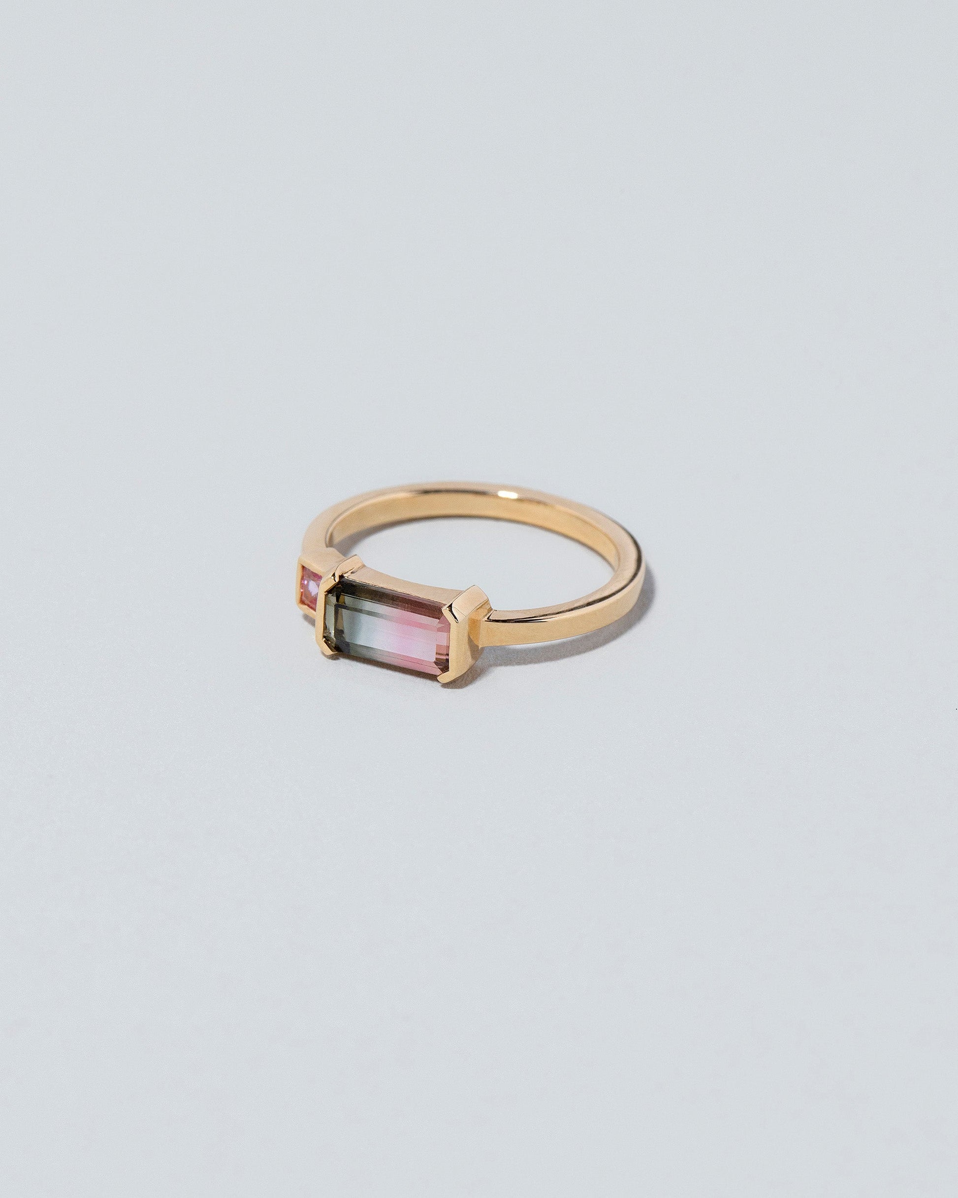  Strata Ring on light color background.