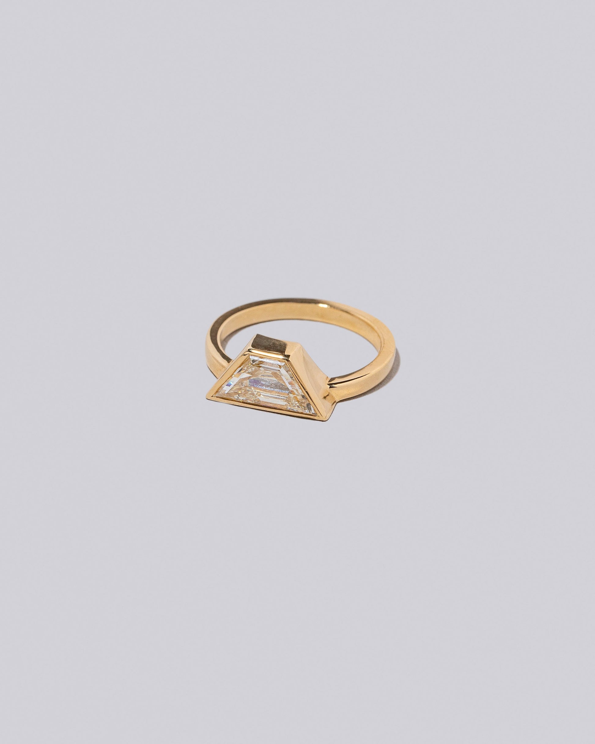 View from the side of the Chord Ring on light color background.