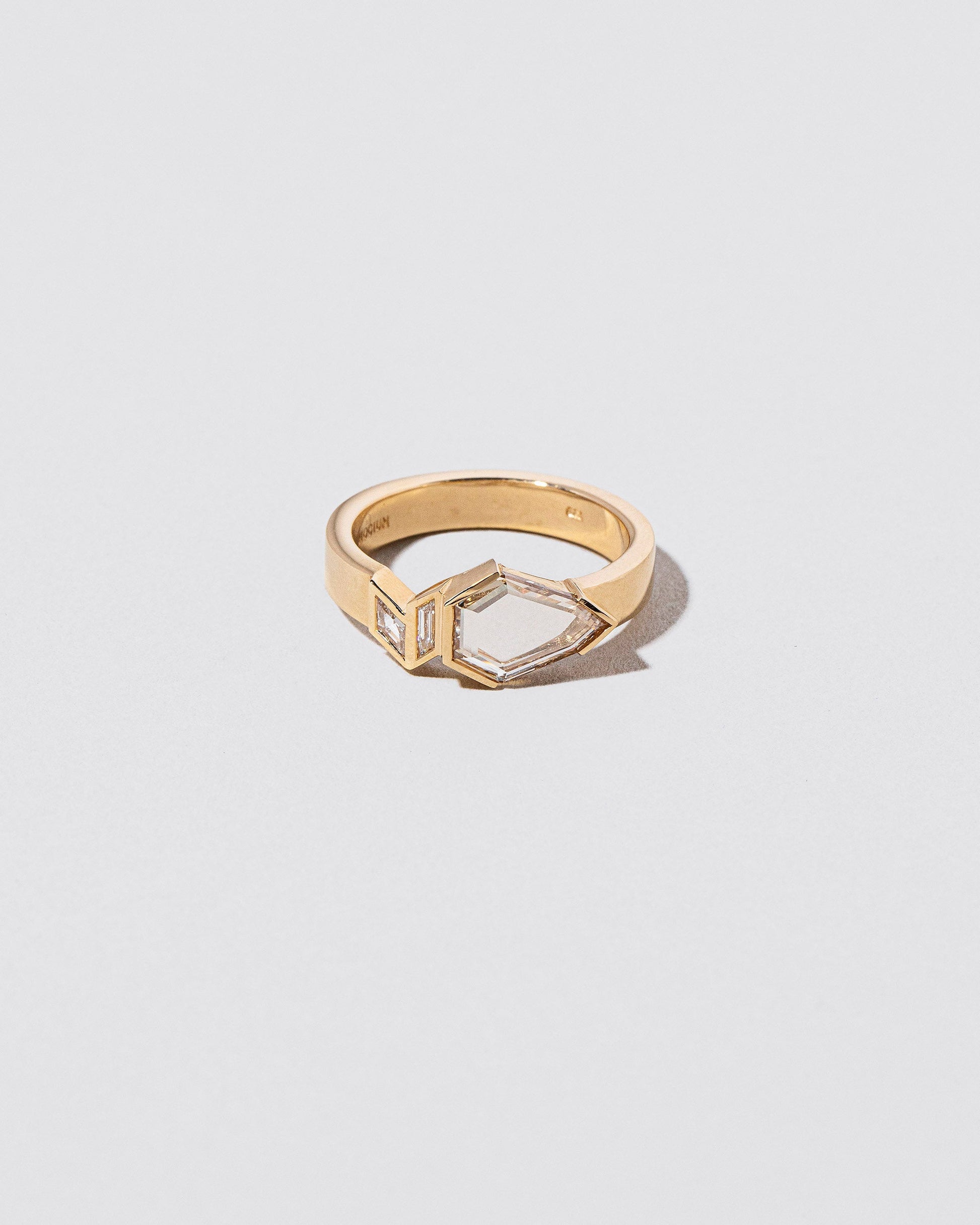 Intention Ring on light colored background.