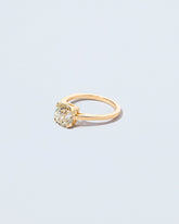 View from the side of the Ichor Ring on light color background.