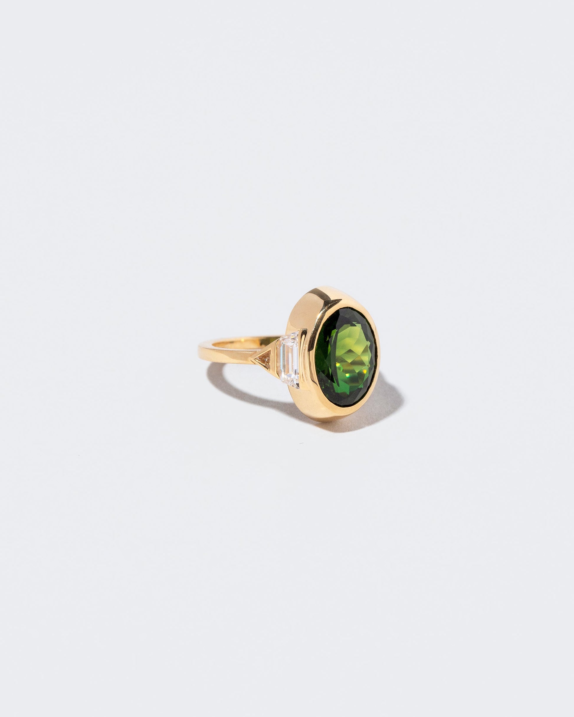  Symbolic Womb Ring on light color background.