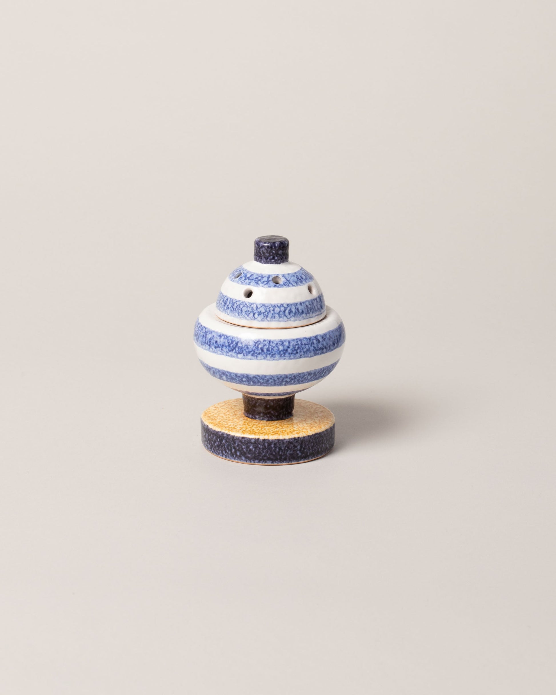  Mazzotti 1903 Venice Incense Burner on light color background.