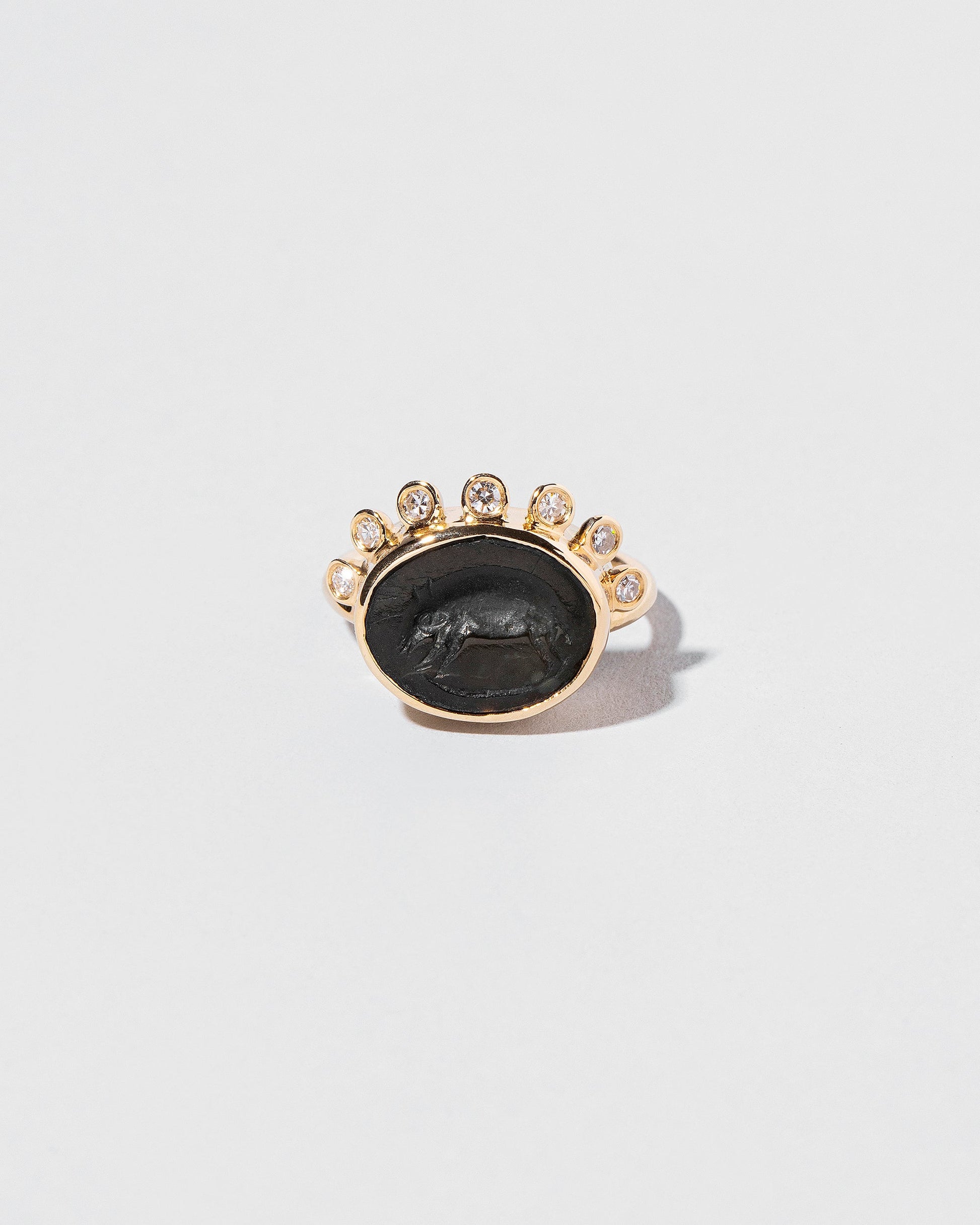  Bravery Ring on light color background.