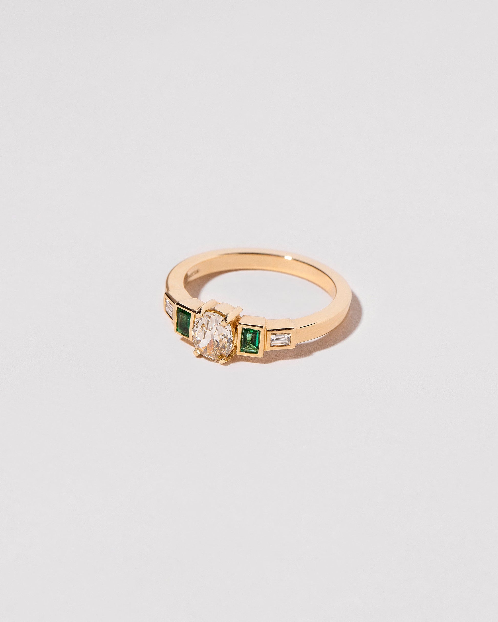  Swallowtail Ring on light color background.