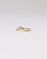  Mini Peak Band - Five Stone on light color background.