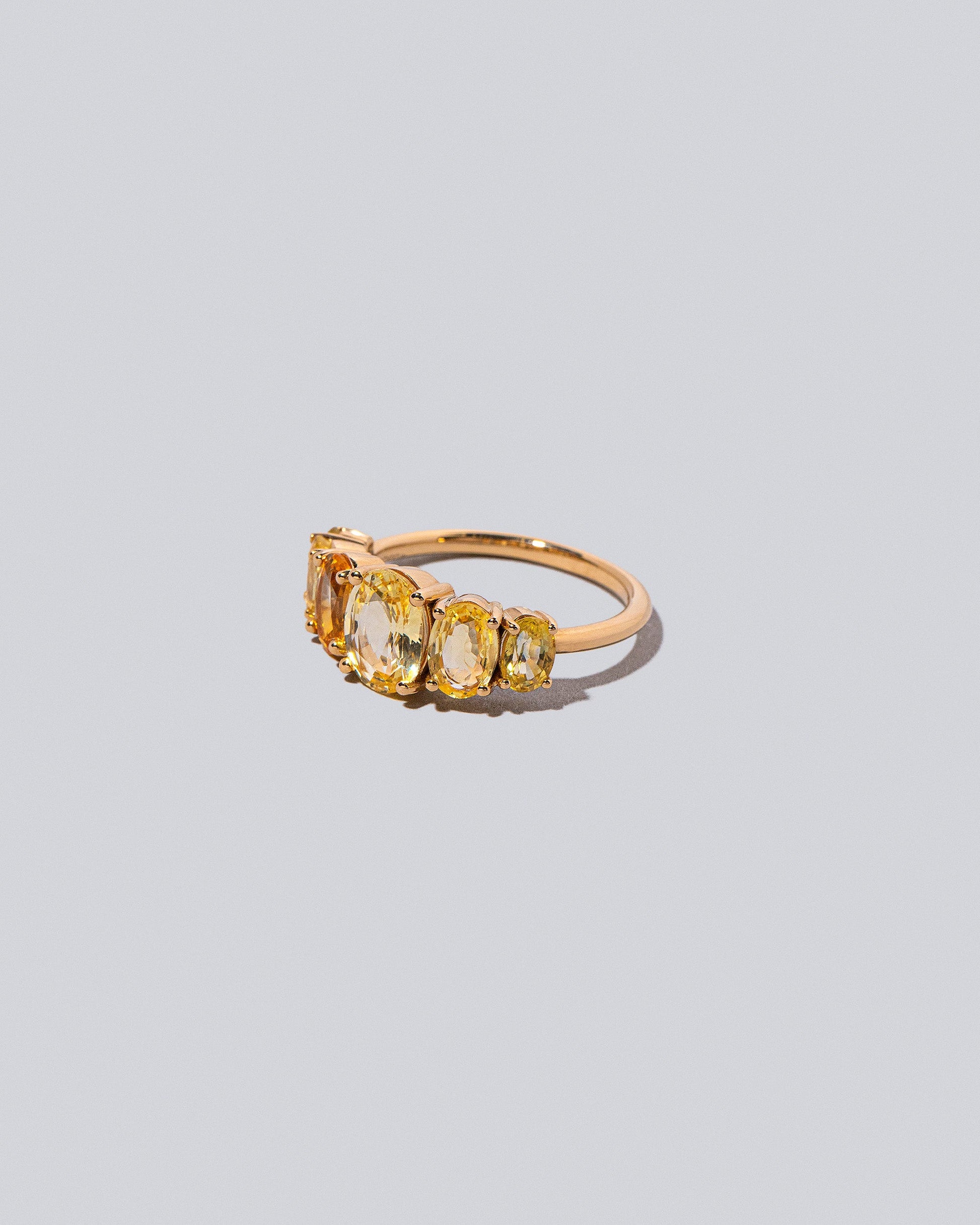 Twinned Ring on light color background.