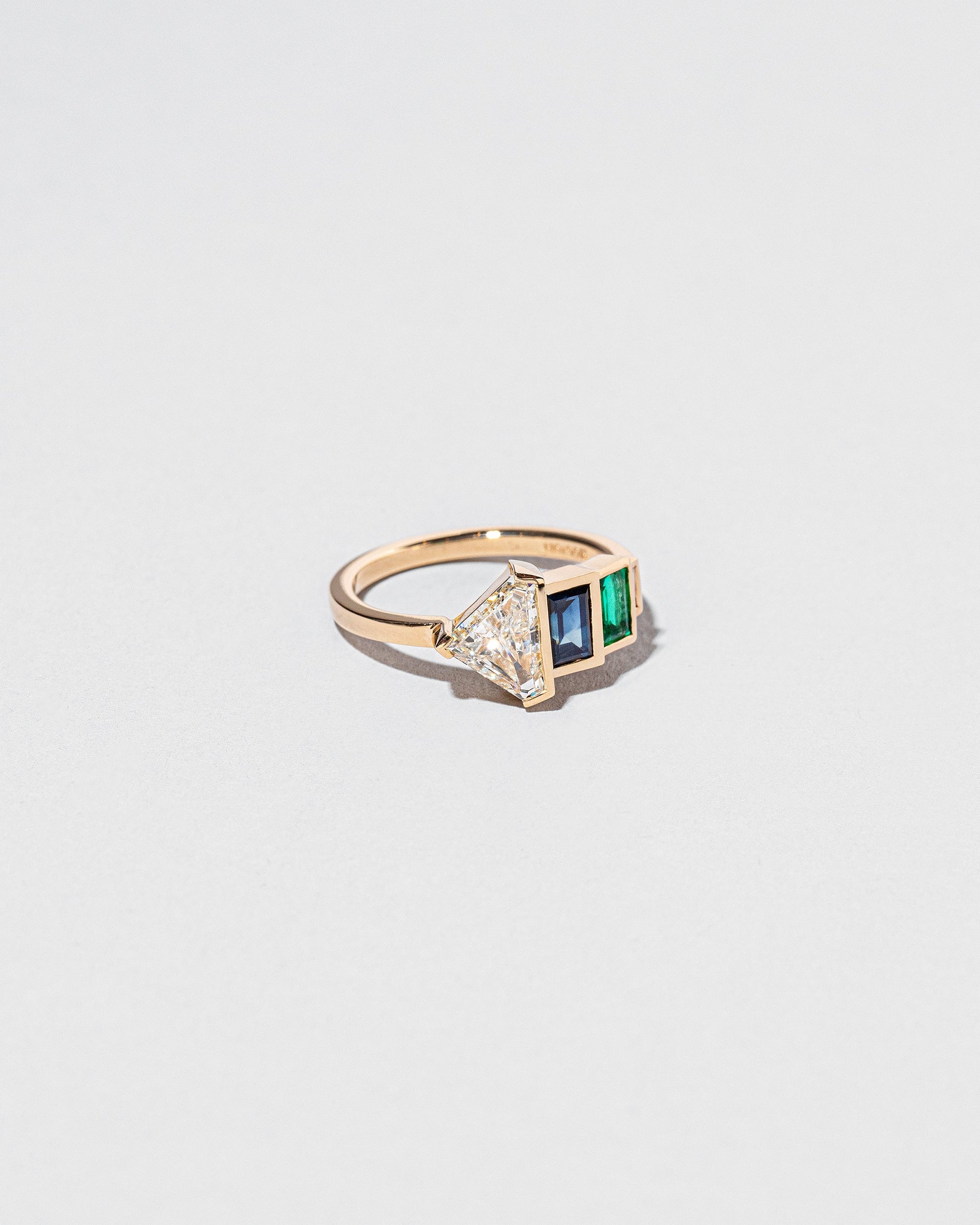  Woman House Ring on light color background.