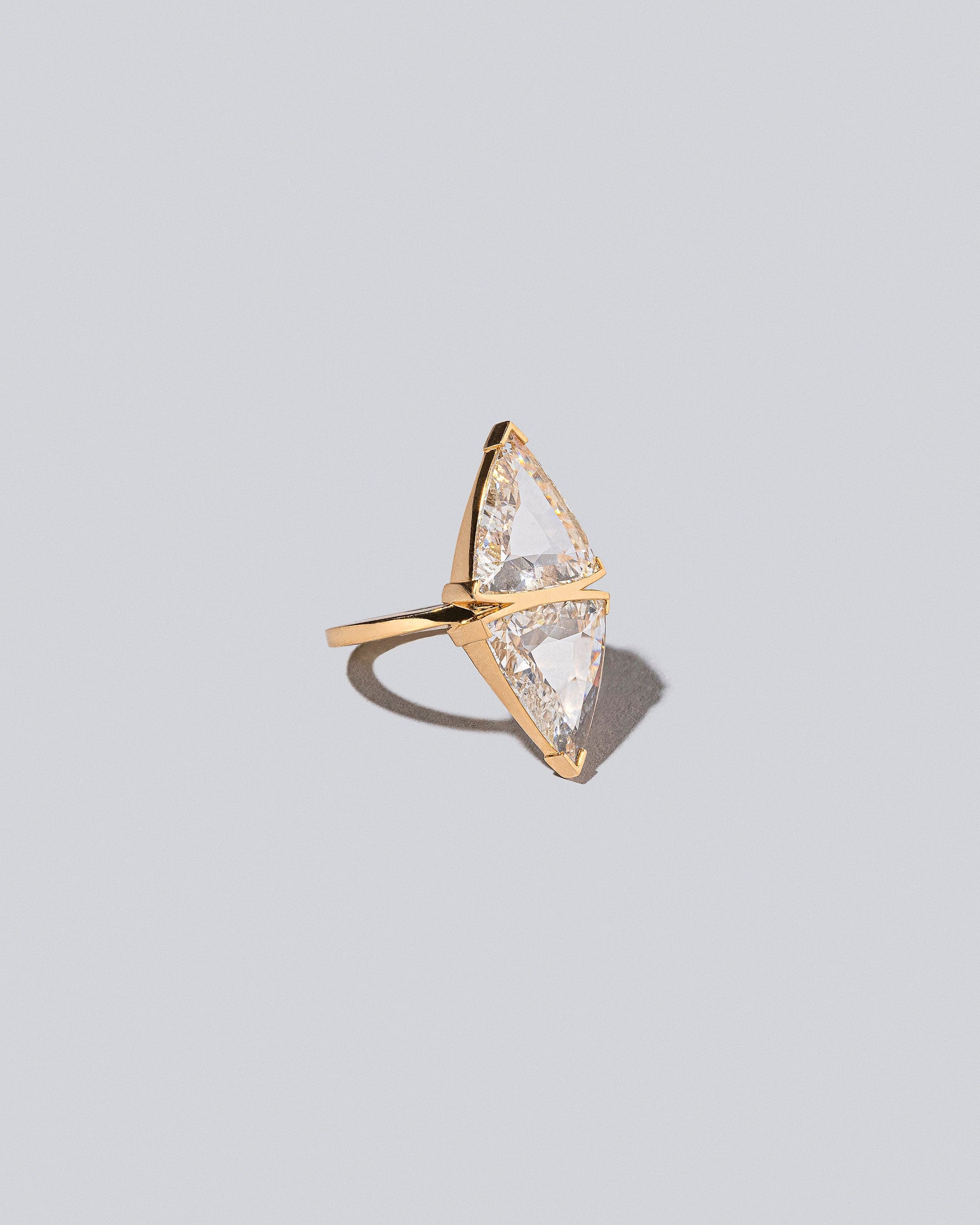 Ballad Ring on light colored background.