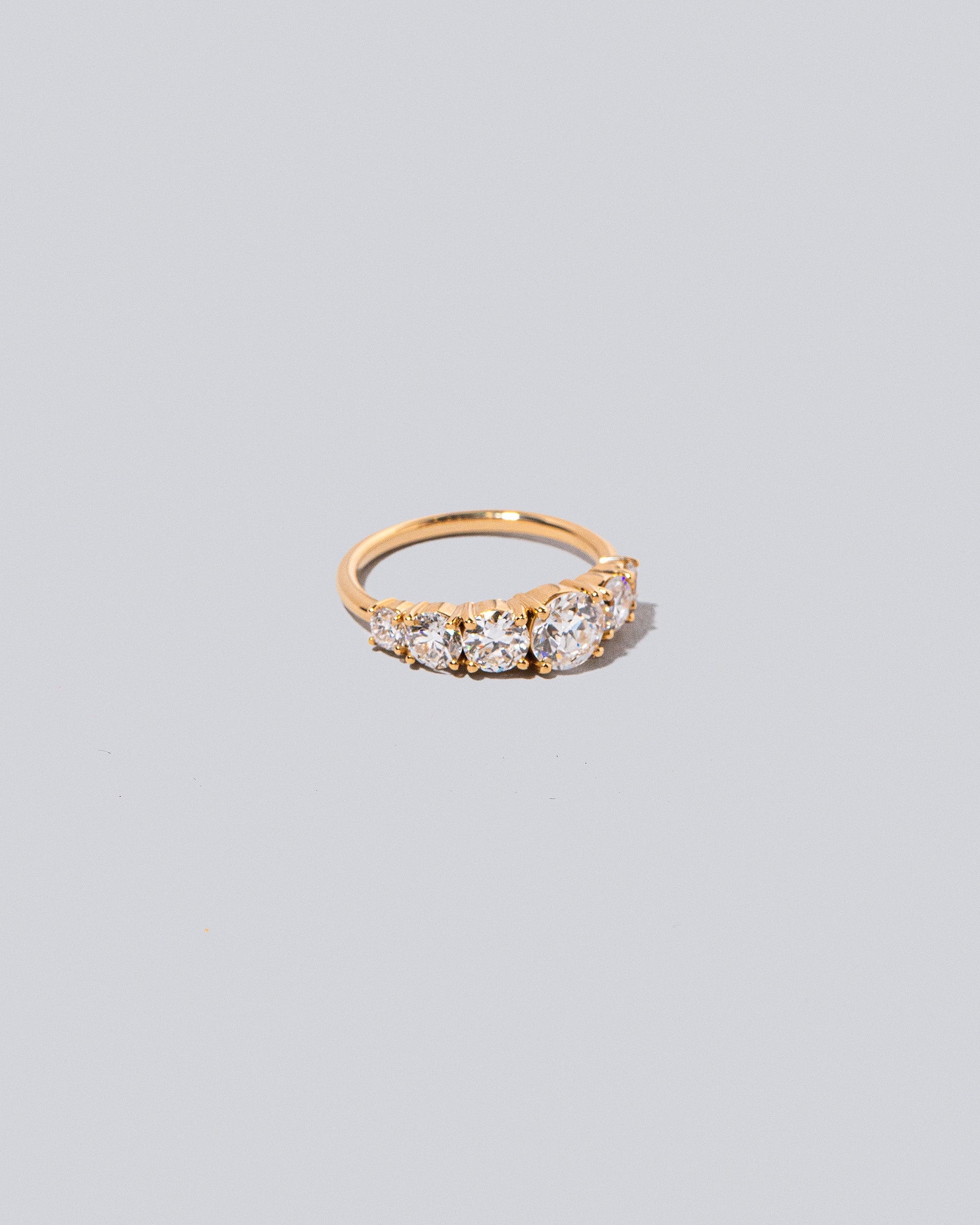Moonbow Ring on light color background.