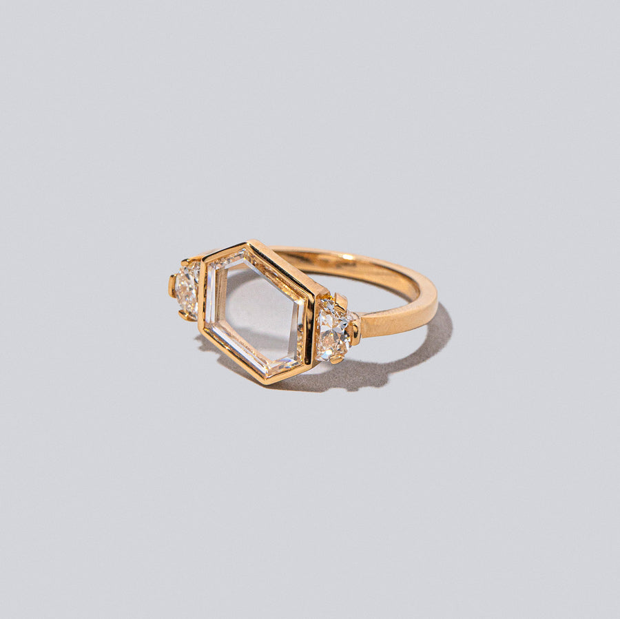 product_details::Product photo of the Sonnet Ring on light light color background