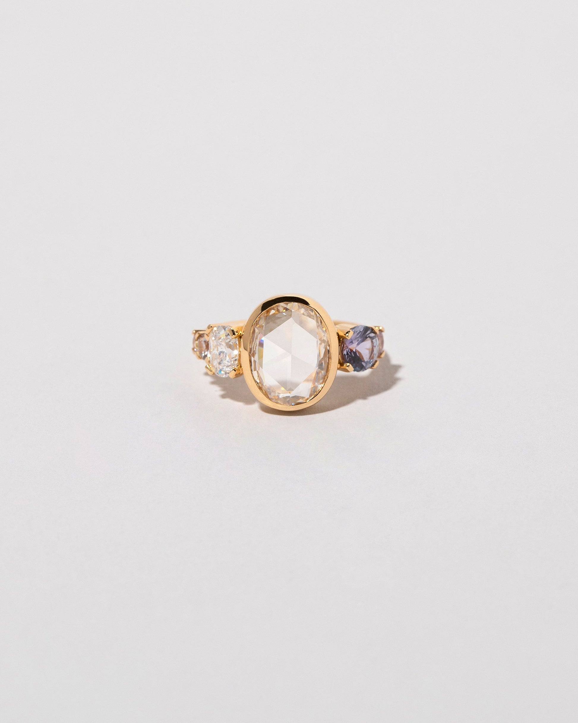  Sparkling Ring on light color background.