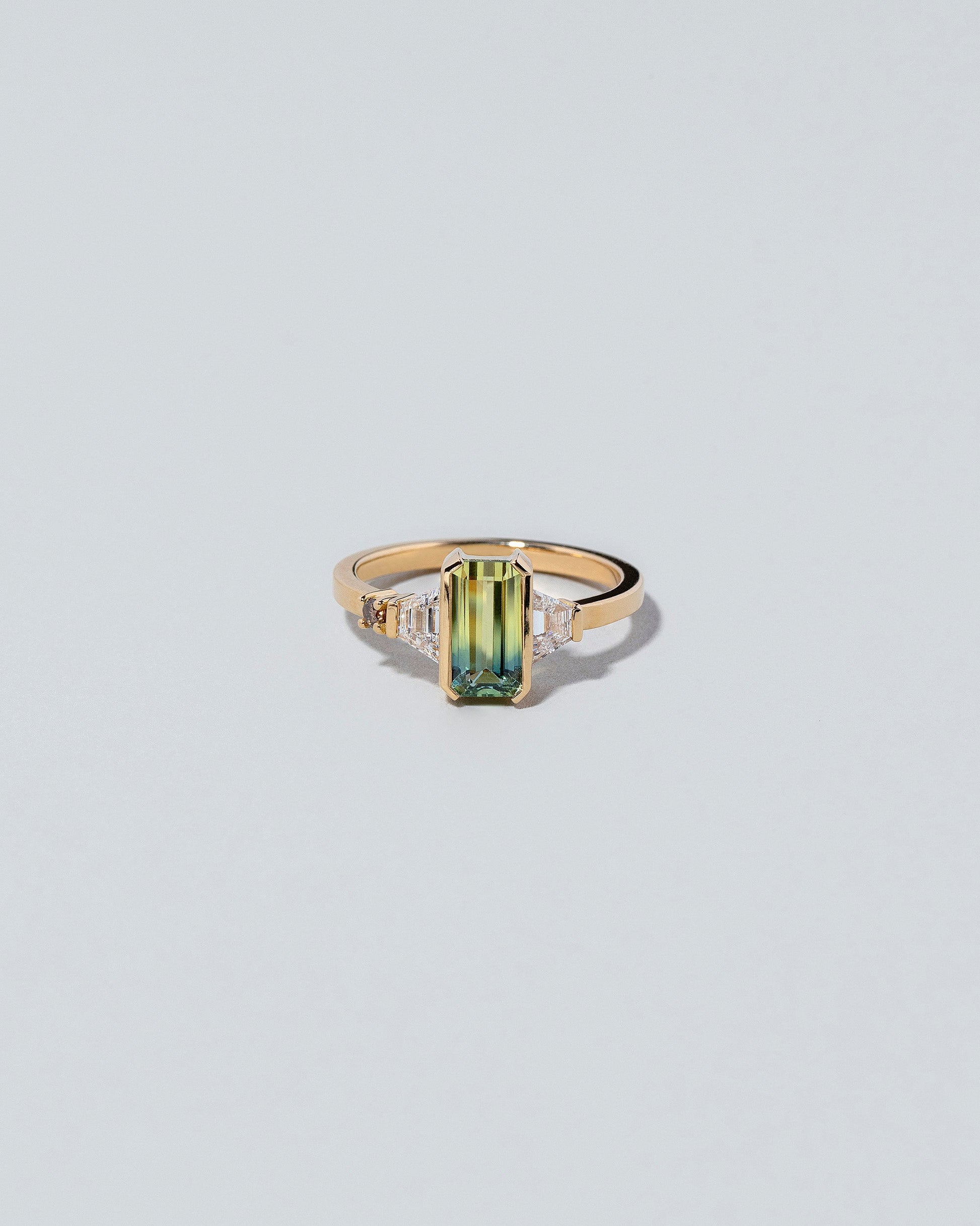  Tower Ring on light color background.